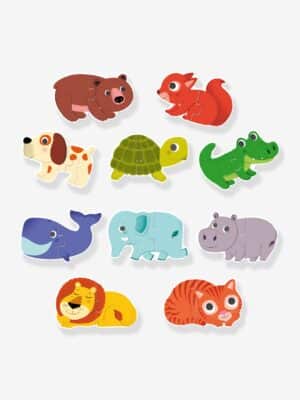 Djeco 10 Baby Tierpuzzles DJECO