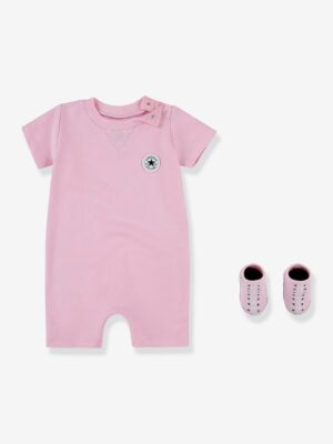 Converse 2-teiliges Baby-Set LIL CHUCK CONVERSE: Kurzoverall & Socken