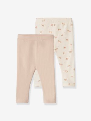 Vertbaudet 2er-Pack Baby Leggings BASIC Oeko-Tex