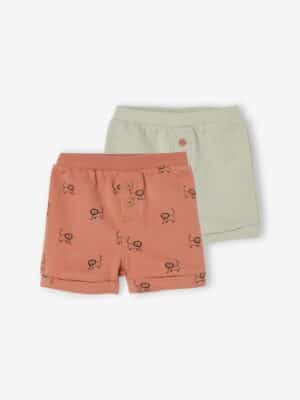 Vertbaudet 2er-Pack Baby Shorts