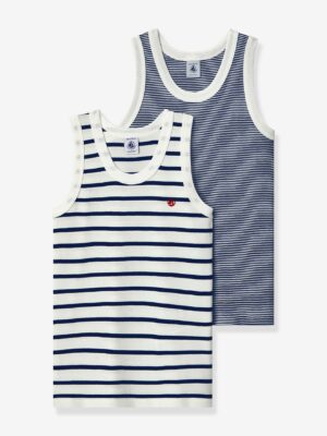 Petit Bateau 2er-Pack Jungen Unterhemden PETIT BATEAU