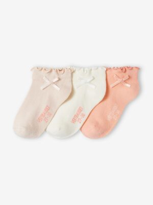 Vertbaudet 3er-Pack festliche Mädchen Socken Oeko-Tex