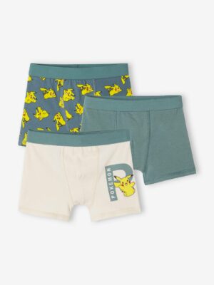 Pokemon 3er-Pack Jungen Boxershorts POKEMON