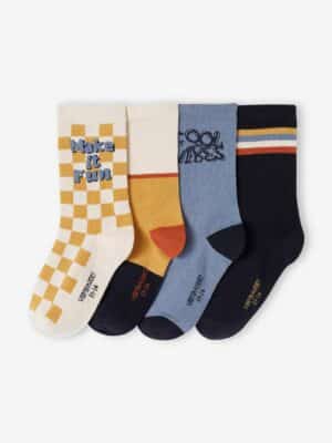 Vertbaudet 4er-Pack Jungen Socken Oeko-Tex