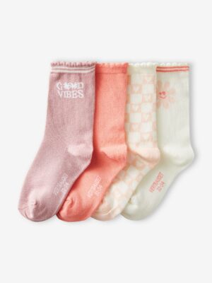 Vertbaudet 4er-Pack Mädchen Socken