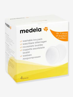 Medela 4er-Pack waschbare Stilleinlagen SAFE & DRY MEDELA