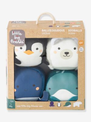 Little Big Friends 4er-Set Baby Spielbälle DOOBALLS LITTLE BIG FRIENDS