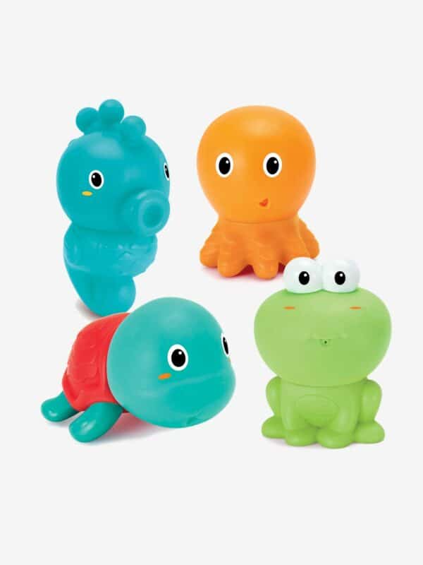 Infantino 4er-Set Kinder Spritzfiguren INFANTINO