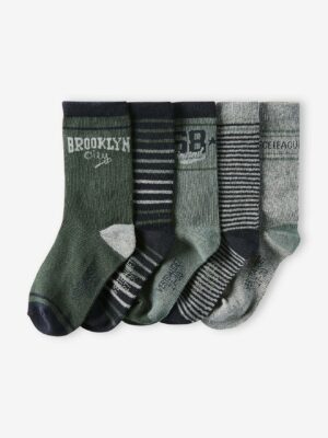 Vertbaudet 5er-Pack Jungen Socken Oeko-Tex