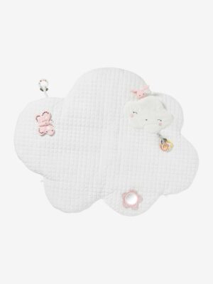 Vertbaudet Baby Activity-Decke in Wolkenform ROSA WELT