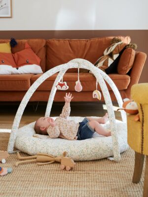 Vertbaudet Baby Activity-Decke mit Spielbögen FLORETTES