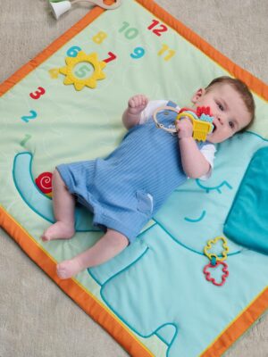 Chicco Baby Activity-Decke/Meilenstein-Decke ECOCHICCO