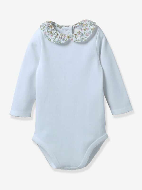 Cyrillus Baby Body mit Liberty-Kragen CYRILLUS