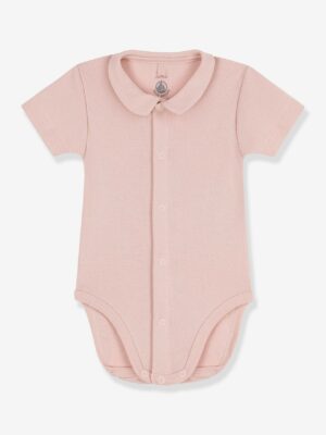 Petit Bateau Baby Kurzarmbody mit Kragen PETIT BATEAU