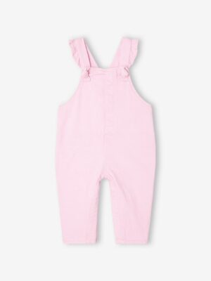 Vertbaudet Baby Latzhose mit Volants lila