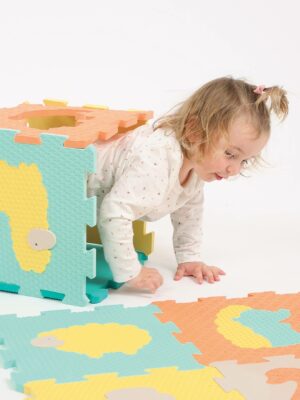 Ludi Baby Schaumstoff-Puzzlematte mit Tieren LUDI