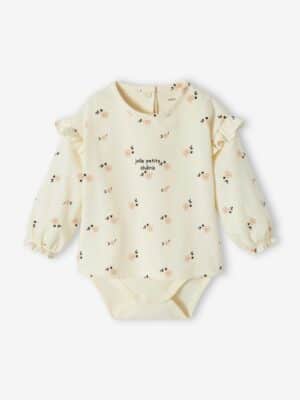 Vertbaudet Baby Shirtbody aus Bio-Baumwolle Oeko-Tex