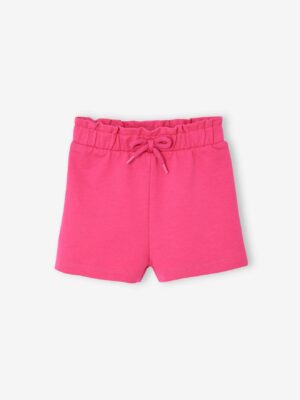 Vertbaudet Baby Sweat-Shorts mit Paperbag-Bund Oeko-Tex