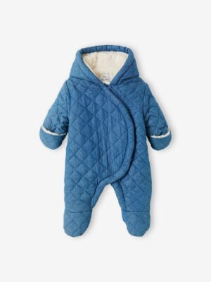 Vertbaudet Baby Winter-Overall aus Chambray