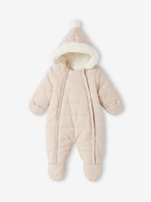 Vertbaudet Baby Winter-Overall aus Flanell mit Recycling-Polyester  en