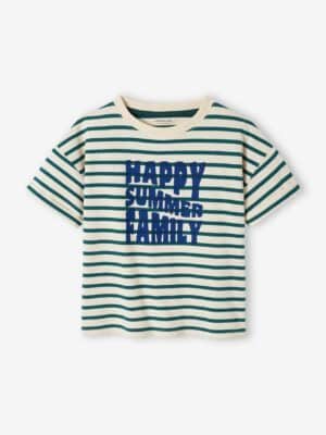 Vertbaudet Capsule Collection: Kinder T-Shirt HAPPY SUMMER FAMILY