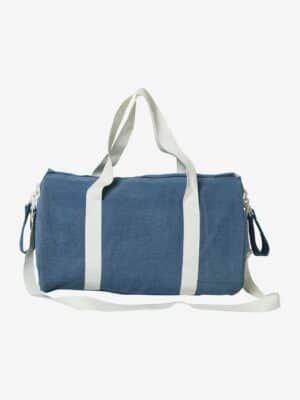 Vertbaudet Denim-Wickeltasche BABY ROLL gebleicht