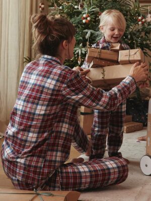Vertbaudet Eltern Weihnachts-Schlafanzug Capsule Collection HAPPY FAMILY