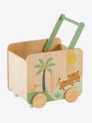 Vertbaudet Fahrbare Kinder Spielzeugkiste TANSANIA