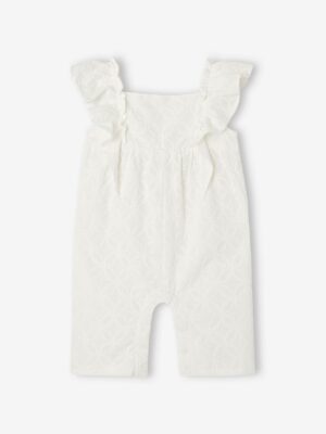 Vertbaudet Festlicher Baby Overall mit Stickereien