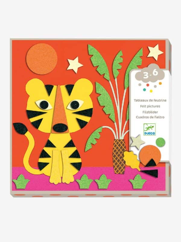 Djeco Filz Collage-Set SCHÖNE NATUR DJECO