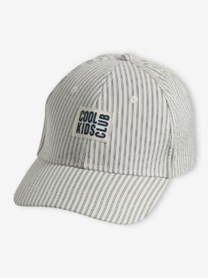 Vertbaudet Jungen Cap mit Sticklabel vorn