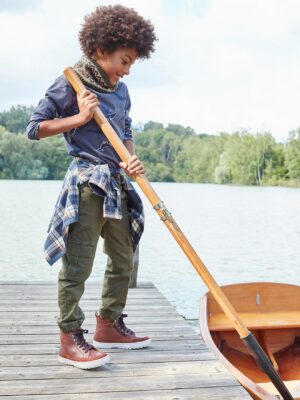 Vertbaudet Jungen Cargohose mit Dehnbund Oeko-Tex