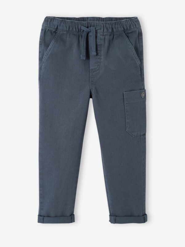 Vertbaudet Jungen Cargohose mit Schlupfbund