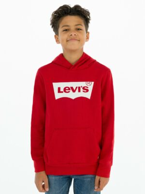 Levis Kid's Jungen Kapuzensweatshirt BATWING SCREENPRINT Levi's