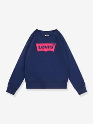 Levis Kid's Jungen Rundhals-Sweatshirt BATWING Levi's
