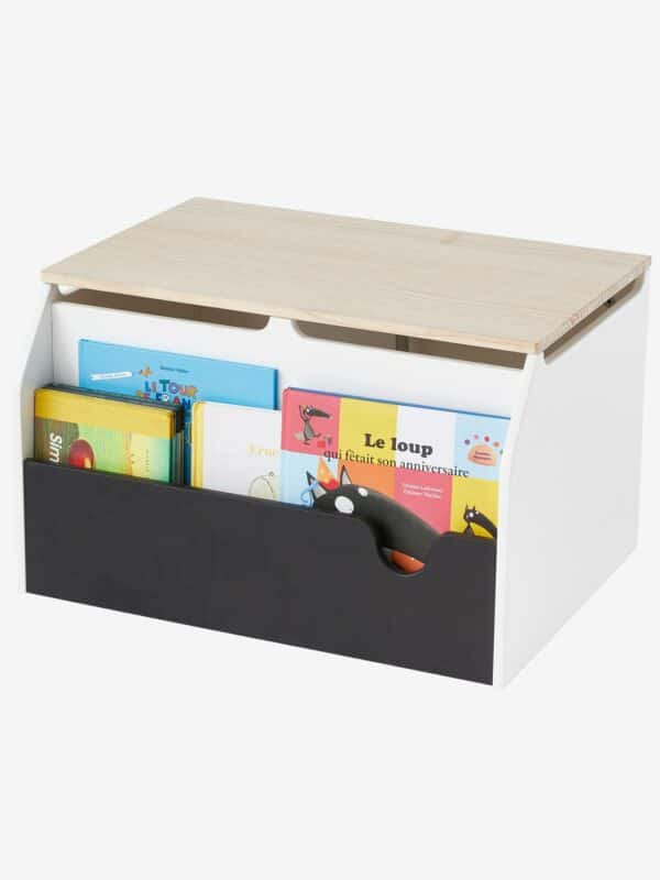 Vertbaudet Kinder Büchertruhe SCHOOL