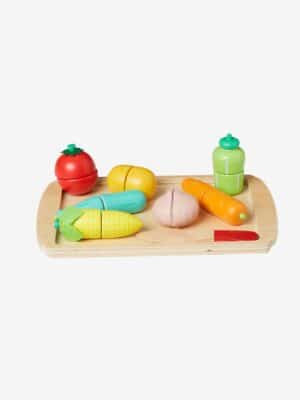 Vertbaudet Kinder Gemüse-Set aus Holz FSC®