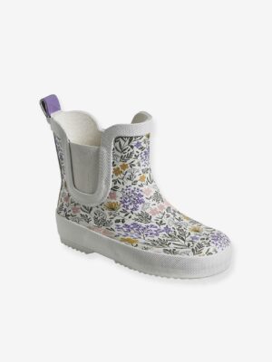 Vertbaudet Kinder Gummistiefel mit Blumen