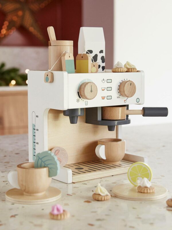 Vertbaudet Kinder Kaffee- und Teemaschine aus Holz FSC®