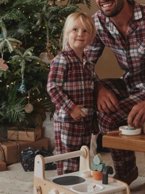 Vertbaudet Kinder Weihnachts-Schlafanzug