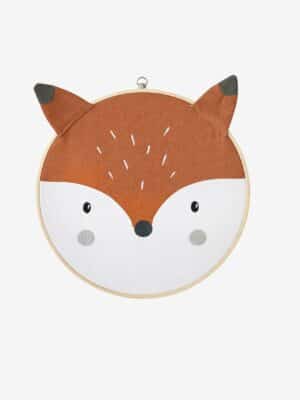 Vertbaudet Kinderzimmer Wanddeko FUCHS mit Rahmen