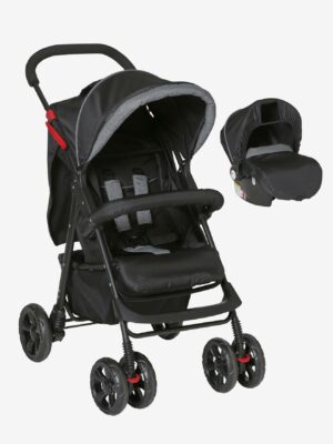 Vertbaudet Kombi-Kinderwagen PRIMACITY & Babyschale PRIMASIT