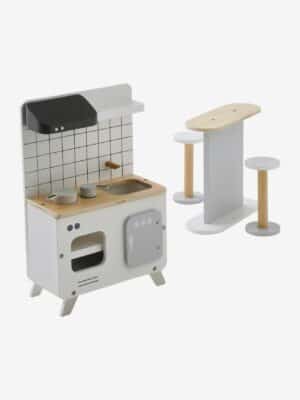 Vertbaudet Küchenmöbel für Modepuppen aus Holz FSC®