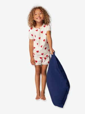 Petit Bateau Kurzer Mädchen Schlafanzug aus Bio-Baumwolle PETIT BATEAU