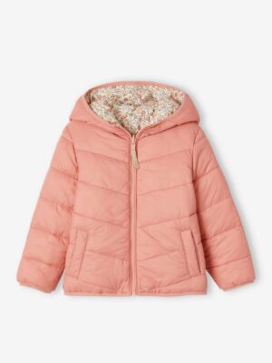 Vertbaudet Leichte Mädchen Wende-Steppjacke mit Recycling-Polyester