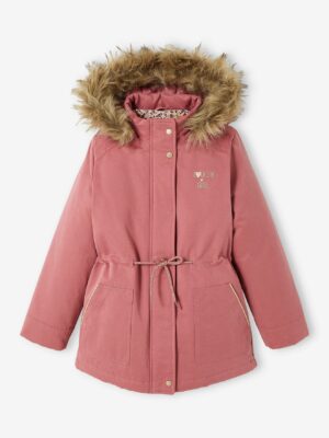 Vertbaudet Mädchen 3-in-1-Winterjacke mit Recycling-Polyester