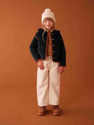 Vertbaudet Mädchen Cordjacke in gesteppter Optik