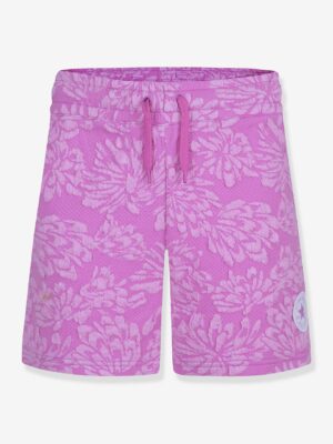 Converse Mädchen Shorts mit gestickten Blumen CONVERSE pastell