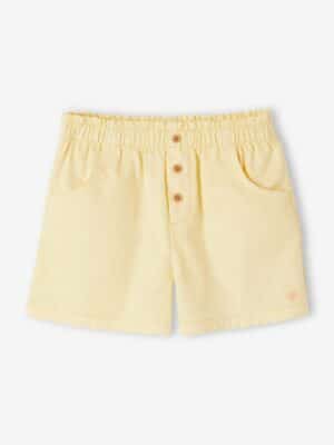 Vertbaudet Mädchen Shorts mit Schlupfbund pastell