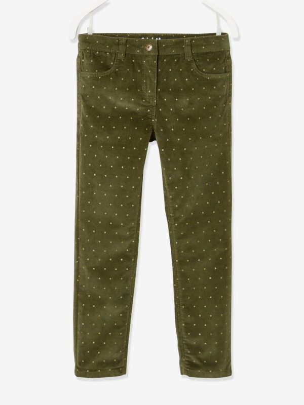 Vertbaudet Mädchen Slim-Fit-Cordhose